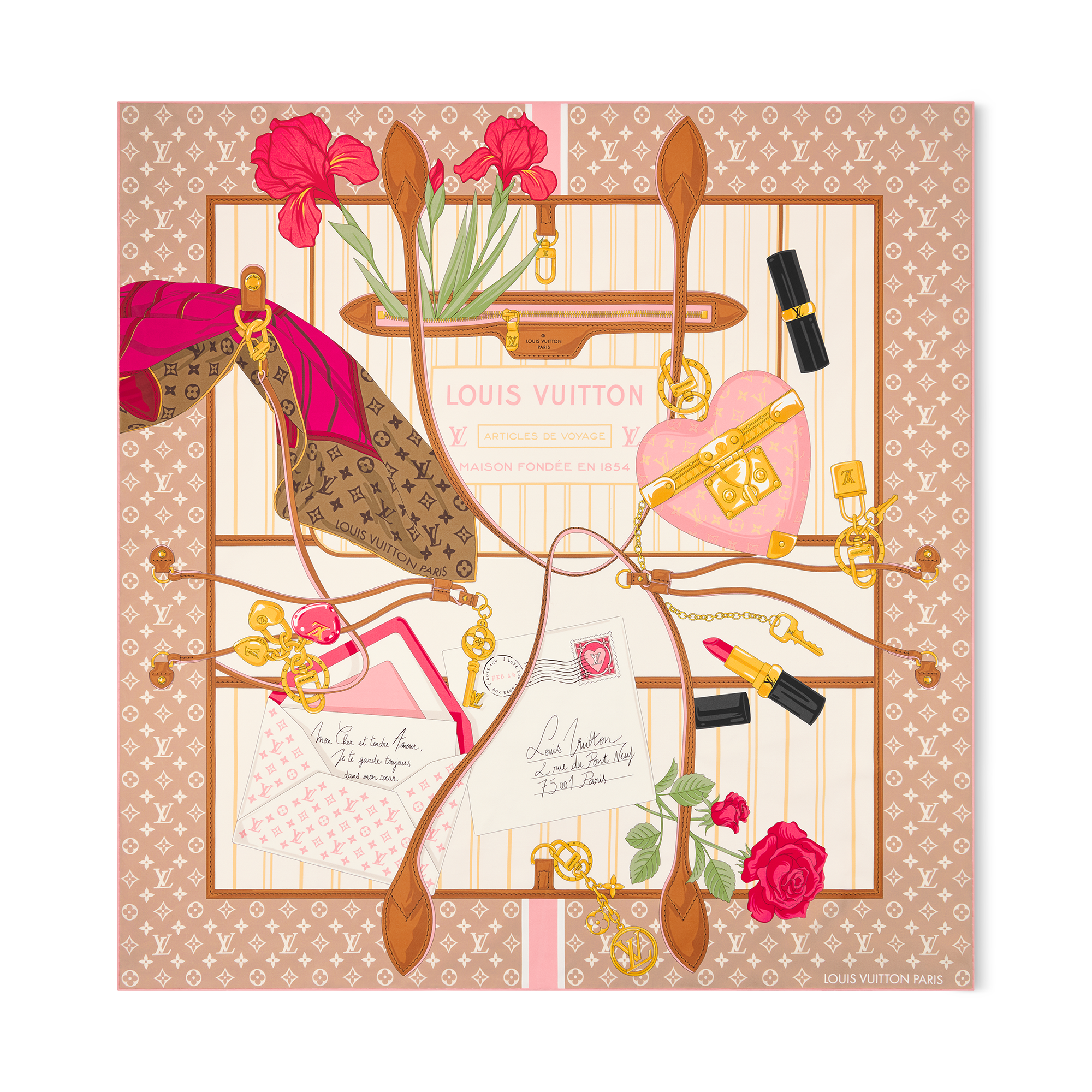 Neverfull Of Love Square 90 S00 - Women - New In Women | LOUIS